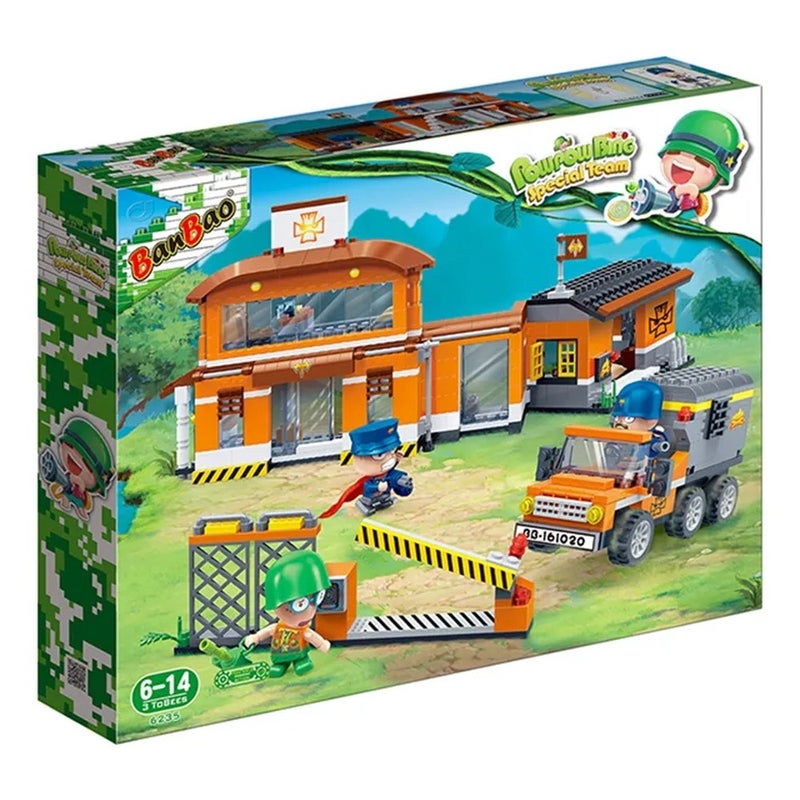 BanBao - Pow Pow Bing General Luther Hawk's Barrack and Armory Base - 6235 - Image 1