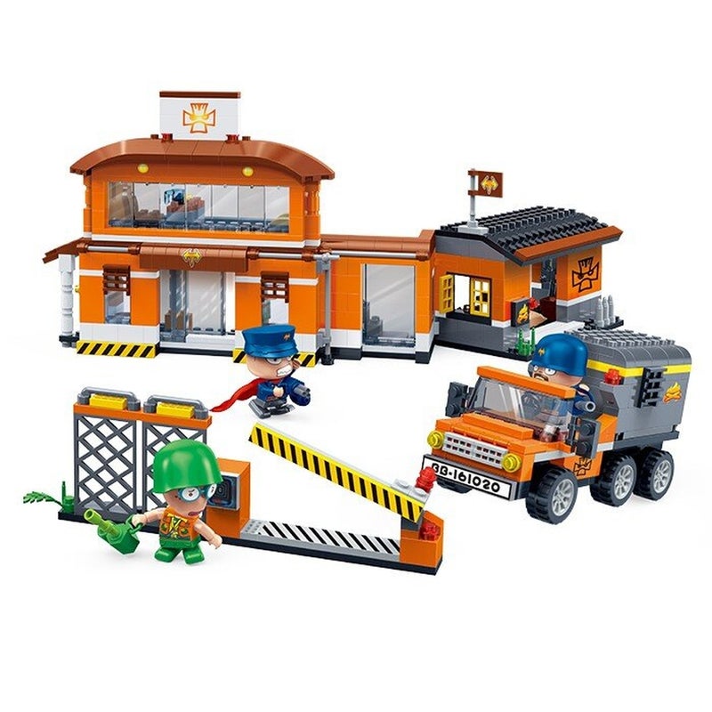 BanBao - Pow Pow Bing General Luther Hawk's Barrack and Armory Base - 6235 - Image 2