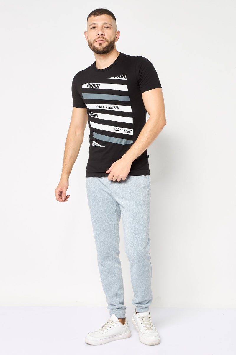 PUMA تي شيرت رياضي للرجال بأكمام قصيرة، في الهواء الطلق، متعدد الألوان - Image 2