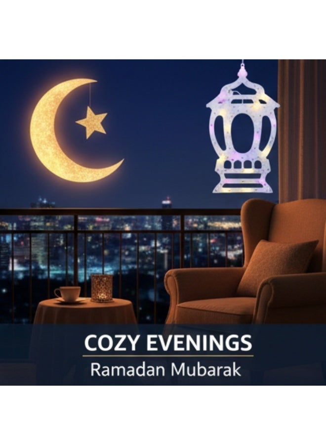 Decorative lights Ramadan lanterns multi-colored colorful - Image 3