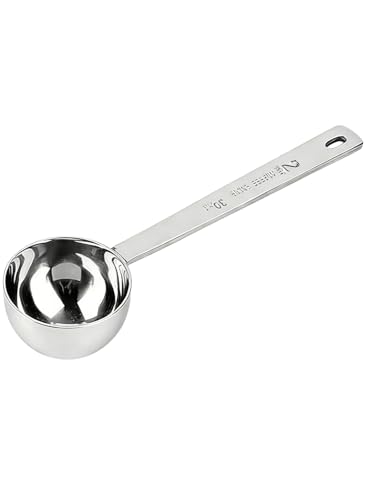 Aylbcz Stainless Steel Coffee Scoop, 2 Tablespoon (30ml) Measuring Spoons, Long Handle Metal Spoons for Coffee, Tea, Sugar, Powder, Kitchen Set of 2 - Image 4