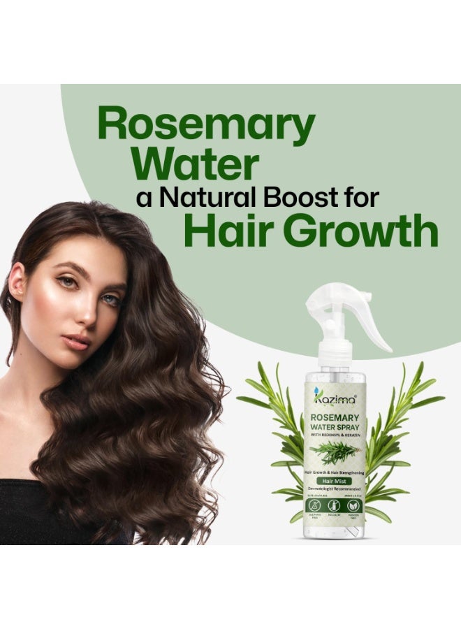 KAZIMA Rosemary Water Spray 200ml - Image 3