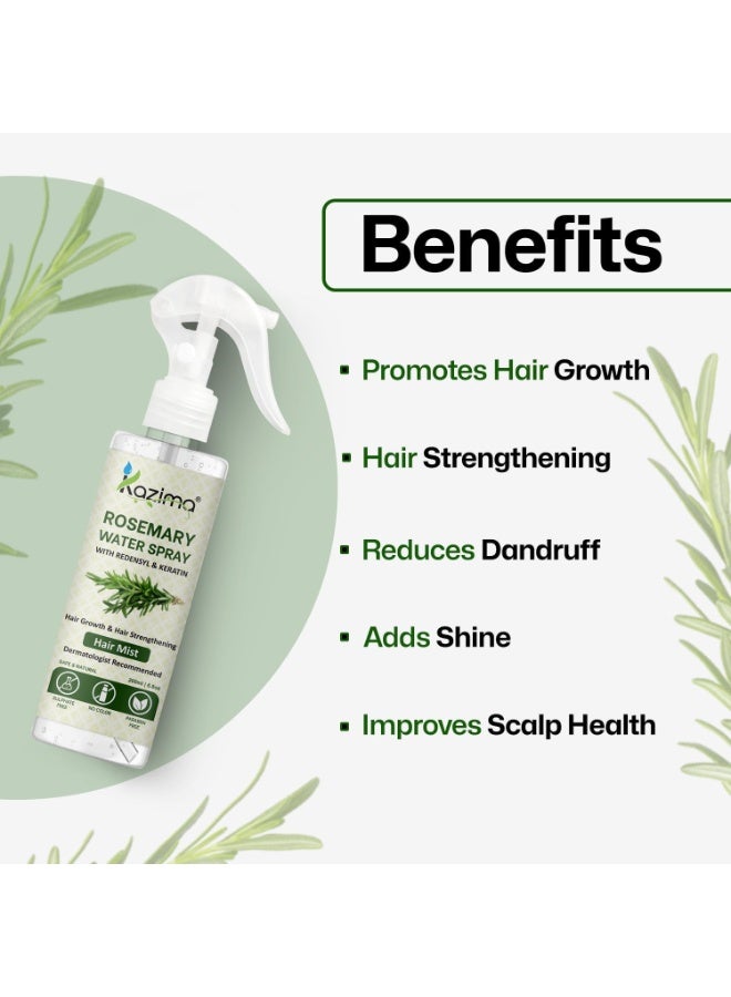KAZIMA Rosemary Water Spray 200ml - Image 2