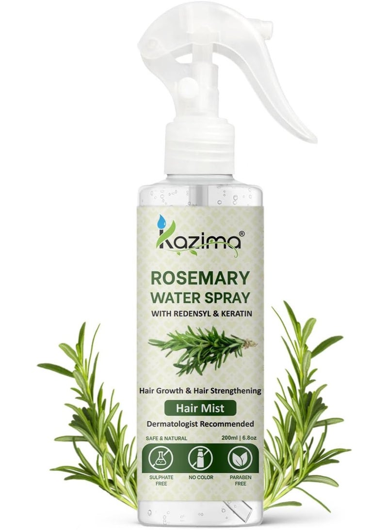 KAZIMA Rosemary Water Spray 200ml - Image 1