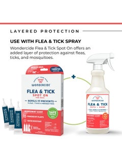 Flea & Tick Dog Spot On  Flea, Tick, And Mosquito Repellent, Prevention For Dogs With Natural Essential Oils  Up To 3 Months Protection  Medium 3 Tubes Of 0.10 Oz - pzsku/ZD6A8F31A0FFCF8B4F24AZ/45/_/1726221384/1c8b1588-0507-4f3e-ae93-03eebbddcd26