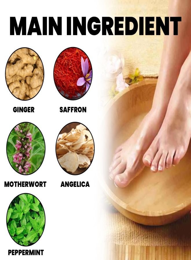 Jaysuing 10PCS Herbal Foot Cleaning Soak Beads,Herbal Body Detox Foot Soak,Foot Spa Pedicure With Bath Salt,Foot Cream, Foot Scrub, Natural Herbal Foot Massage Beads For Men And Women  - Image 3