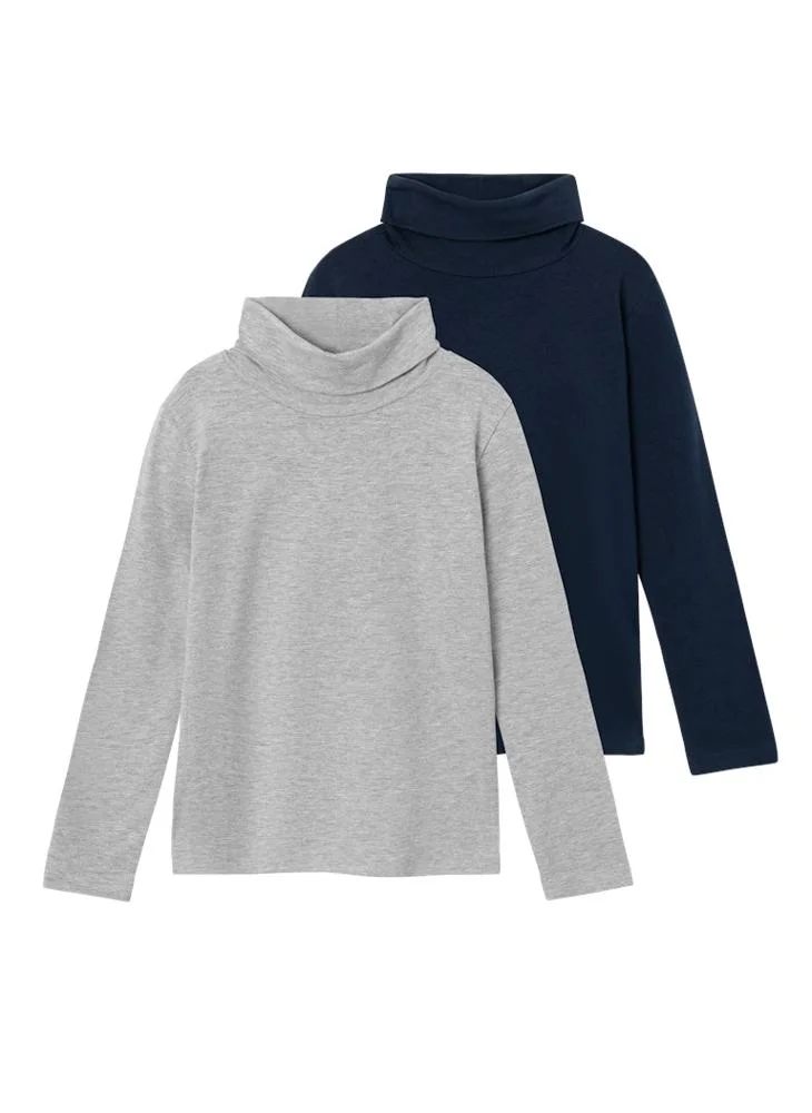 NAME IT Youth 2 Pack Of Crew Neck T-Shirt