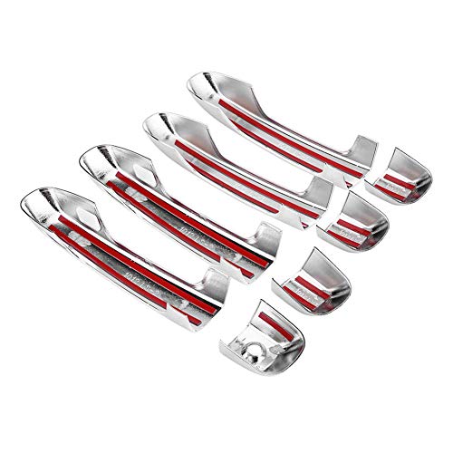 Keenso غطاء مقبض باب السيارة 8 قطع لبرادو 2010-2018 - Image 4