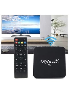MXQ Pro 5G Android 11.1 TV Box, Upgraded Version Wireless Smart Box with remote control, 4K HD 3D Dual Band WiFi Quad Core Media Player Home