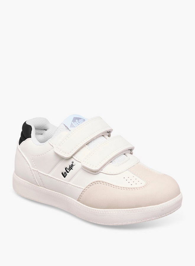 Lee Cooper Boys' Panelled Sneakers with Hook and Loop Closure - Image 2