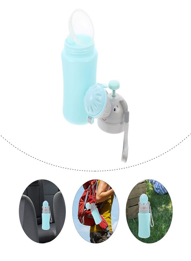 Healifty Travel Urinal, Travel Potty Portable Emergency Urinal Child Potty Urinal for Car Travel, Camping Kid Potty Pee Training for Boys - Image 3