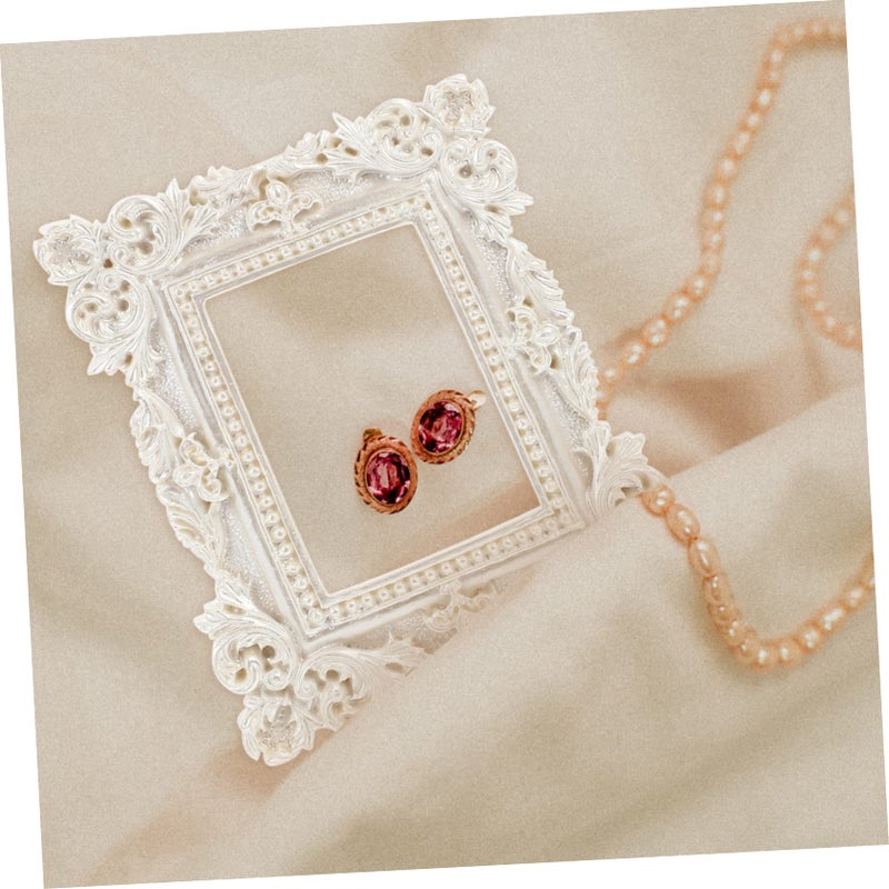 مجموعة إطارات صور رجعية 6 قطع إطار صور للمكتب تصميم قديم ديكور منزلي 12X9.5X0.5 سم أبيض - Image 4