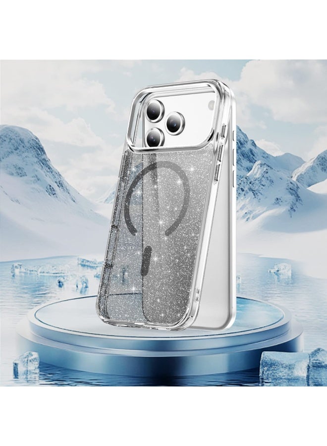 Crystal Magnetic Ring Case Compatible with iPhone 16 Pro Max - Image 2