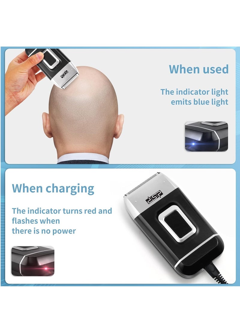 DSP DSP Bald Head Shaver for Men Bald Shaver for Men Waterproof Razor for Shaving Electric Cordless Rechargeable  - Image 3