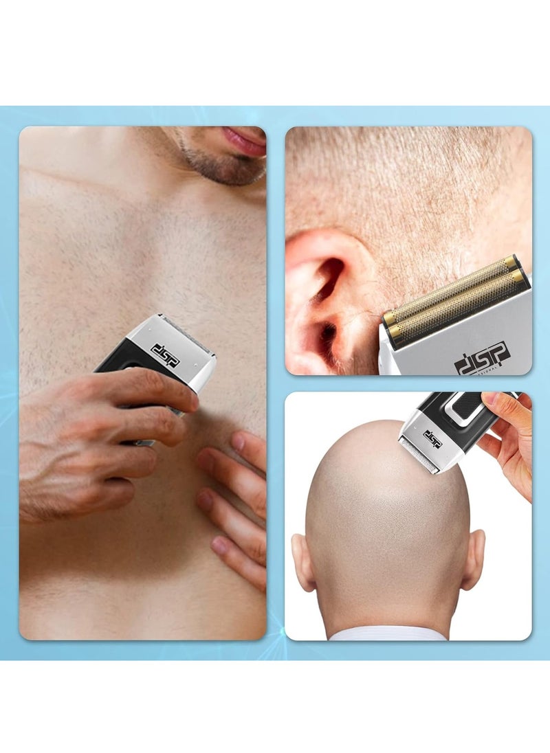 DSP DSP Bald Head Shaver for Men Bald Shaver for Men Waterproof Razor for Shaving Electric Cordless Rechargeable  - Image 4
