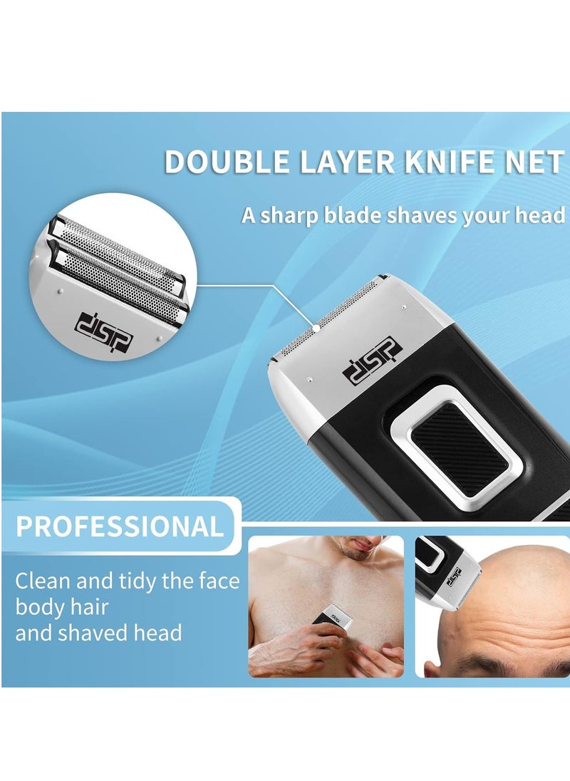 DSP DSP Bald Head Shaver for Men Bald Shaver for Men Waterproof Razor for Shaving Electric Cordless Rechargeable  - Image 2