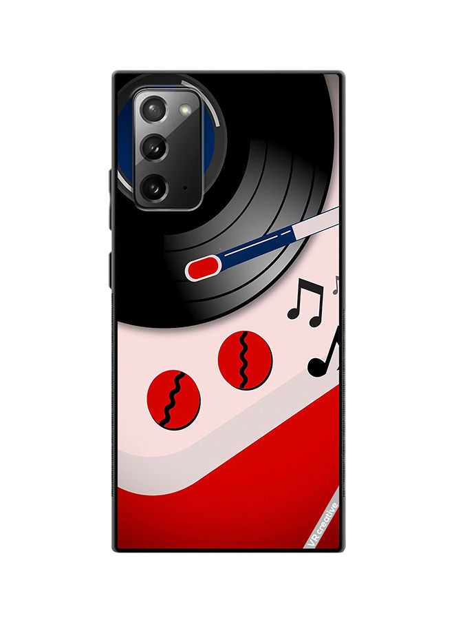 VR CREATIVE Protective Case Cover For Samsung Galaxy Note20 5G Music Design Multicolour - Image 1