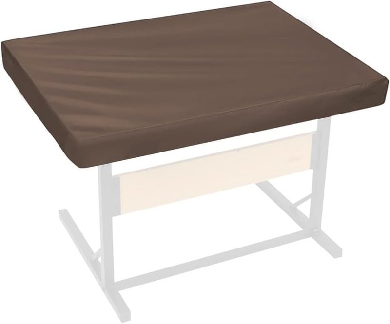 Waterproof Oxford Cloth Puzzle Board Cover With Drawstring For 1500 Pieces Coffee 107x76x20cm - Image 2