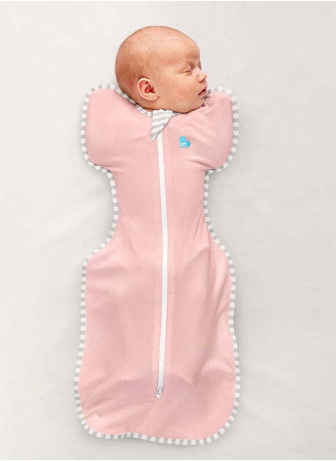LOVE TO dream - Swaddle UP Baby Sleep Sack Pink – Infant Swaddle Blanket with Arms-Up Design | Soft Newborn Wearable Blanket | Self-Soothing Baby Swaddle Wrap | Comfortable Infant Sleepwear for Better Sleep | Baby Sleepwear - Image 1