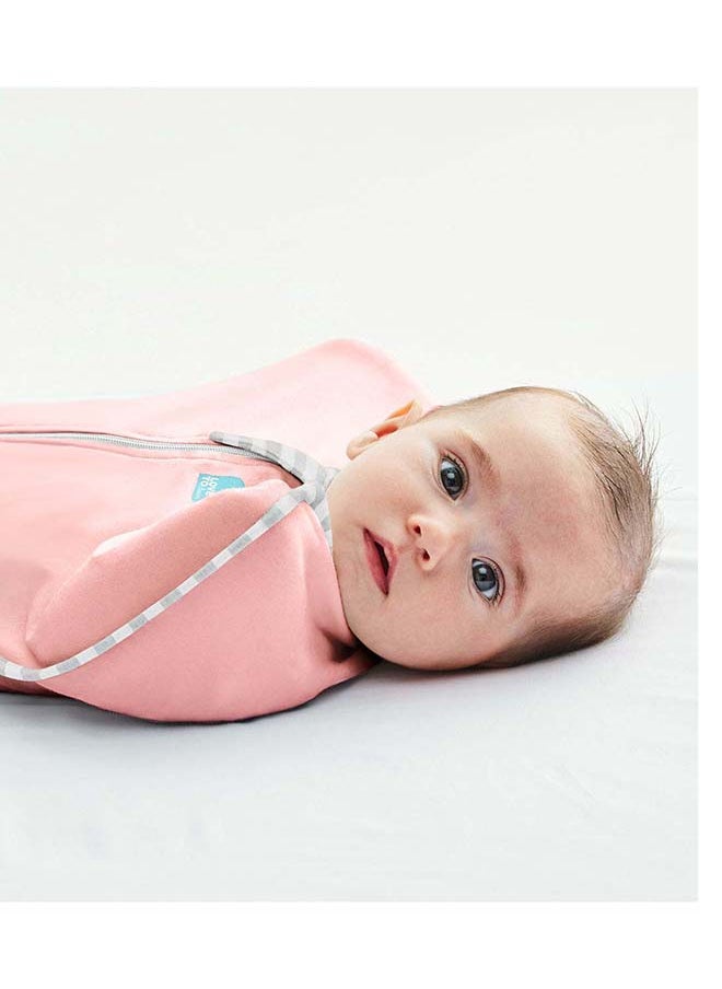 LOVE TO dream - Swaddle UP Baby Sleep Sack Pink – Infant Swaddle Blanket with Arms-Up Design | Soft Newborn Wearable Blanket | Self-Soothing Baby Swaddle Wrap | Comfortable Infant Sleepwear for Better Sleep | Baby Sleepwear - Image 1