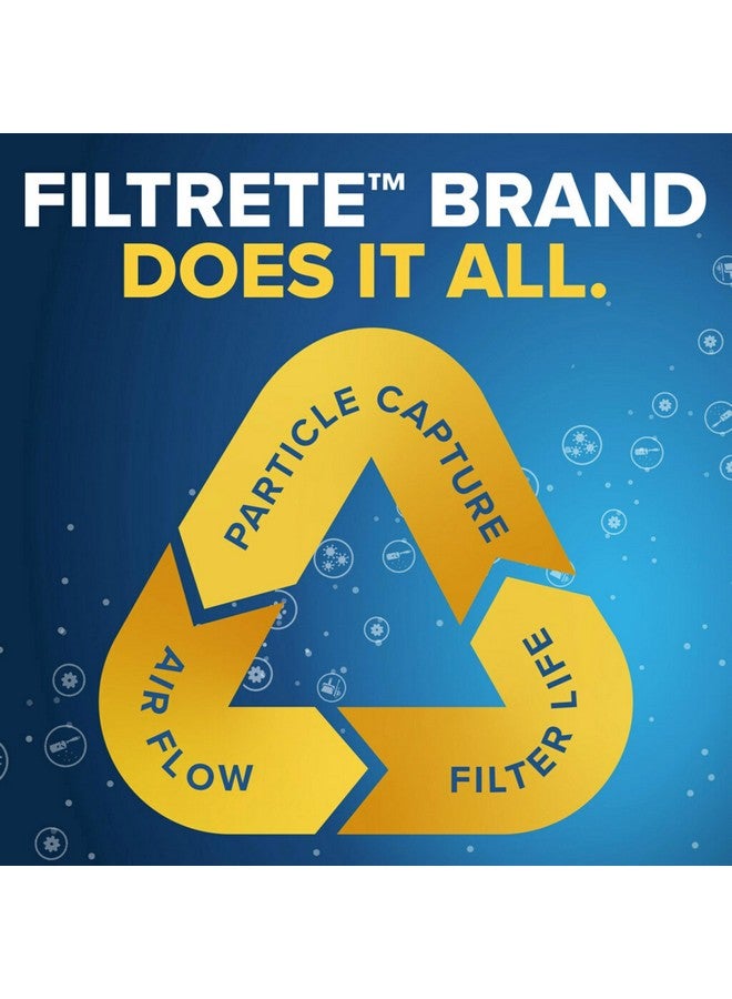 FILTRETE Filtrete 16x25x1 Air Filter, MPR 2800, MERV 14, Healthy Living Ultrafine Particle Reduction 3-Month Pleated 1-Inch Air Filters, 2 Filters, White 