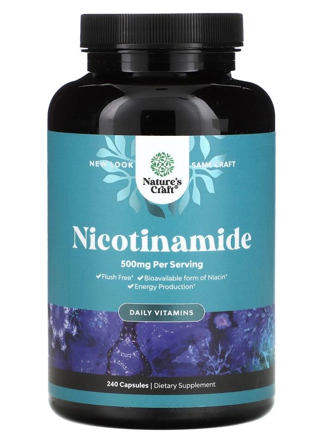 Nicotinamide Daily Vitamins 500 mg 240 Capsules - pzsku/ZD6A9D7588C1EE77DAF48Z/45/_/1730767327/a5c4d48f-de09-4528-8c4f-3a5623d4275b