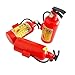 Sujosa 3pcs Realistic Fire Extinguisher Toys 4 Inches Refillable Firefighter Water Squirters Fake Mini Cylinder Fireman Spray Sprinklers Halloween April Fools Christmas Party Gags Gifts Pranks - Image 3