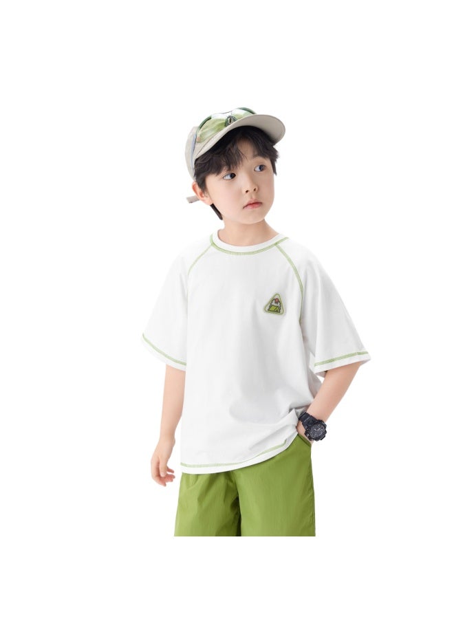 Zuoxi Kids Quick-dry Cool T-shirt - Boys' Short Sleeve Summer Training Top With Cooling Technology, Lightweight Athletic Shirt For Big Kids & Youth - Image 2
