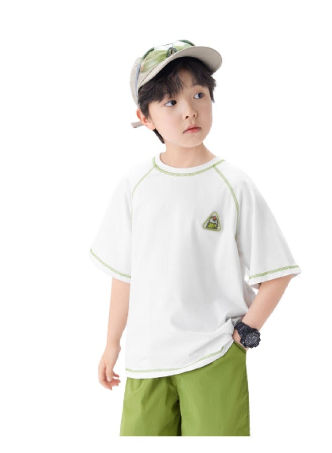 Zuoxi Kids Quick-dry Cool T-shirt - Boys' Short Sleeve Summer Training Top With Cooling Technology, Lightweight Athletic Shirt For Big Kids & Youth - Image 1
