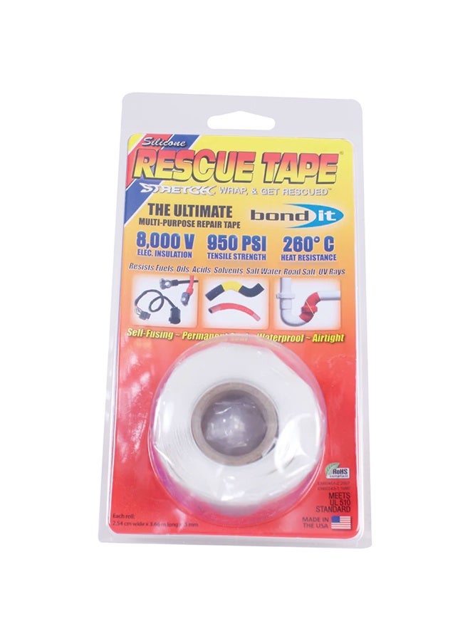 بوند إت شريط بوند إت سيليكون ريسكيو ٣٫٥٥ م لون أبيض – شريط الإصلاح متعدد الاستخدامات النهائي - Image 2