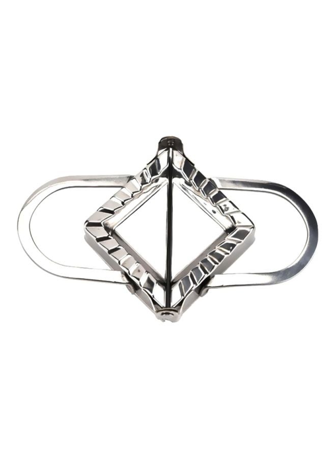 شاربدو ماكينة صنع دمبلينغ فضي 13x10.7سم - Image 1