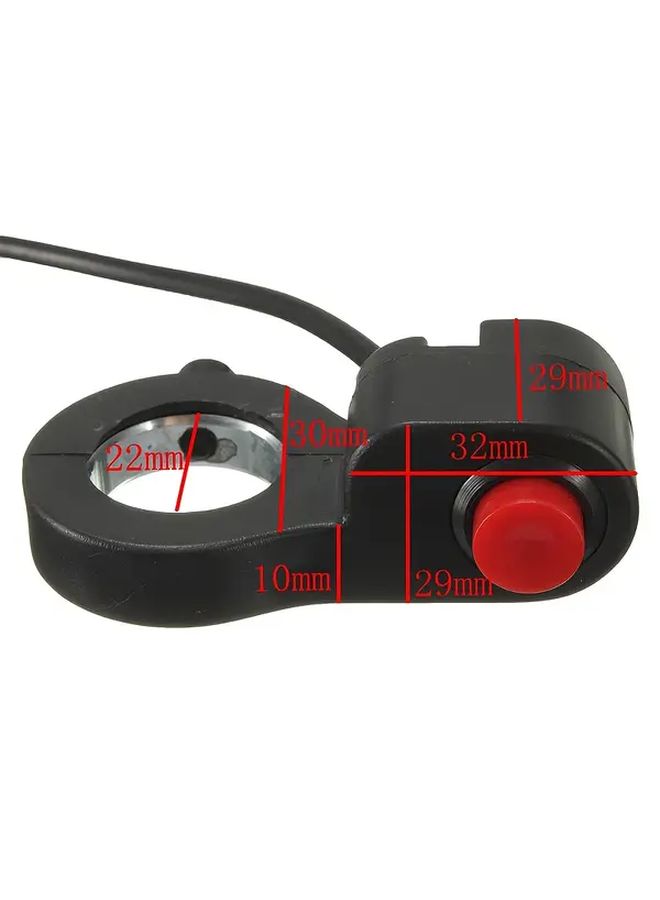 Handlebar Push Button Switch 7/8 for Motorcycle Horn Starter Kill ATV - Image 3