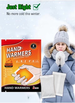 Best Air-Activated Disposable Hand Warmers, Unique Design Reacts with Air Creating a Safe and Long Lasting Hand Warmer, Disposable 10 Pair Pack, Orange  - Image 2