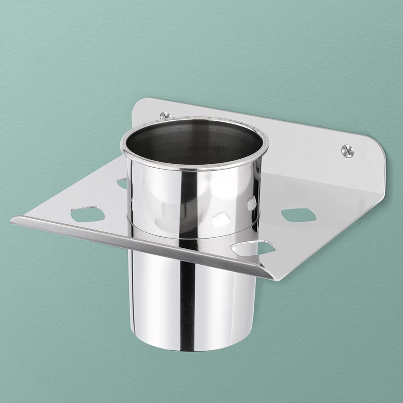 Primax Platinum Stainless Steel Tooth Brush Holder - Tumbler Holder - Bathroom Accessories - Pack of 1 - Image 4