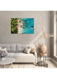 Home Gallery Croatia Panoramic Coast Canvas Wall Art  - Image 5