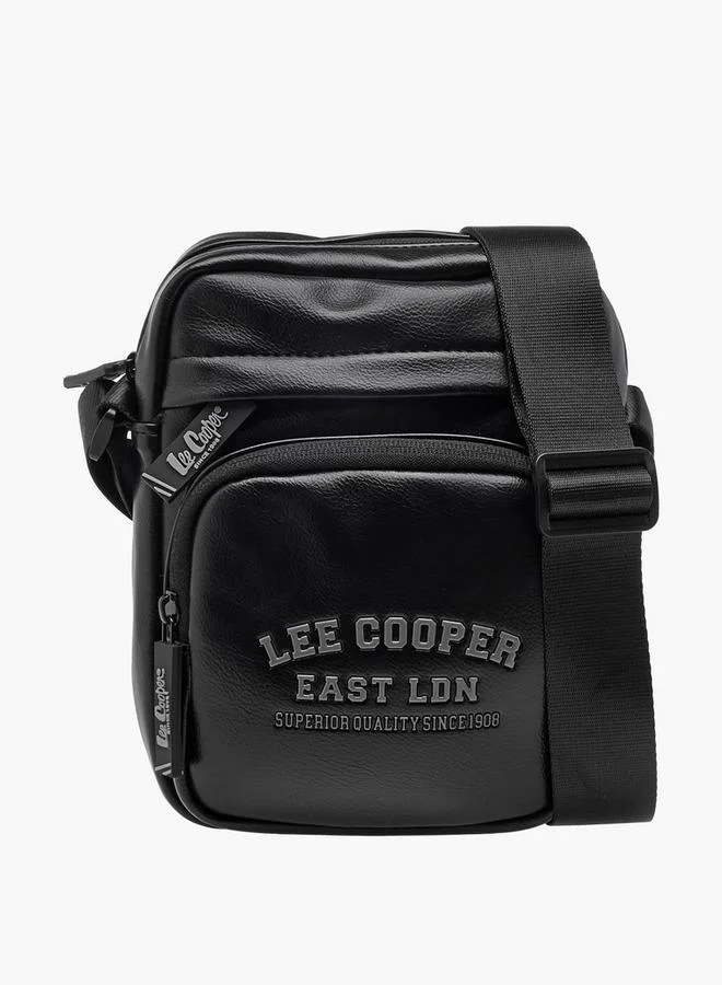 Lee Cooper Men Textured Crossbody Bag