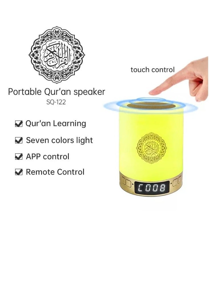 Equantu Quran Speaker SQ-122 Portable Wireless Multicolour - Image 5