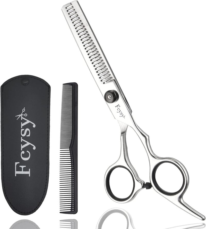 Fcysy Professional 6 Inch Hair Thinning Scissors, Barber Texturizing Shears - Image 1