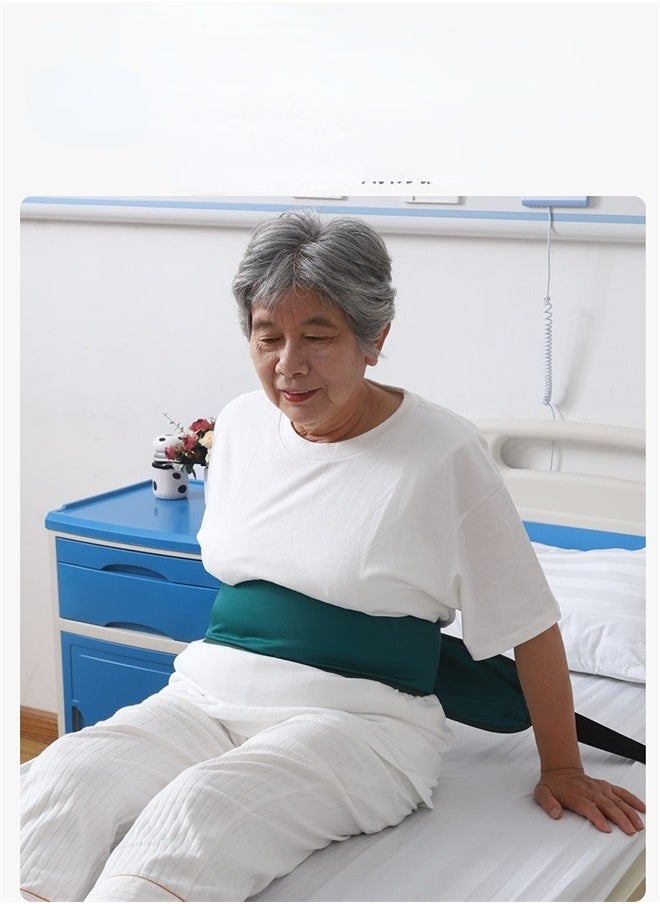 Generic - Bed Restraint Strap Medical Bed Restraint Anti-Fall Waist Belt for Elderly Wheelchair Seat Safety Belt Medical Bed Restraints for Elderly Chest Cushion Seat Belt Medical Bed Safety Assist - Image 1