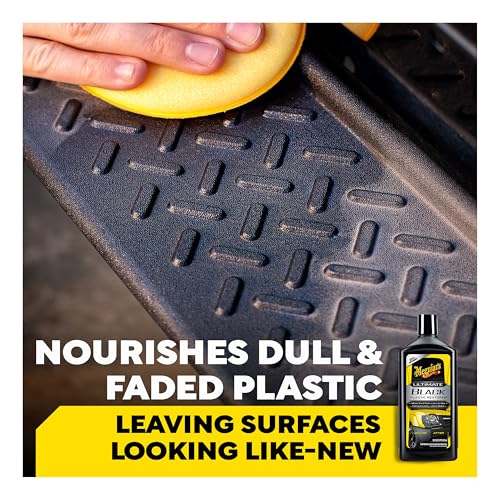 Meguiar's مستعيد البلاستيك الأسود النهائي من ميغواير، 16 أونصة BT، 6/صندوق - Image 2