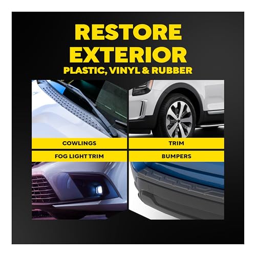 Meguiar's مستعيد البلاستيك الأسود النهائي من ميغواير، 16 أونصة BT، 6/صندوق - Image 3