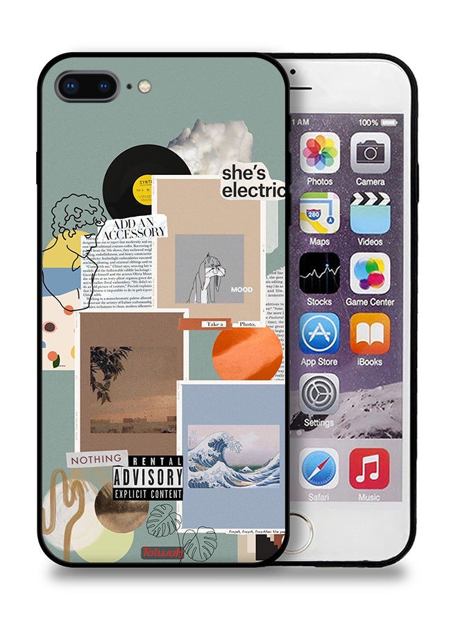Tolwak Apple iPhone 7 Plus Protective Case She Is Electric - Image 1