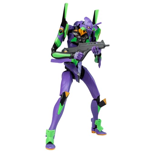 YOLOPARK Evangelion Figure - 7.87 Inch Highly Articulated Humanoid Decisive Weapon Neon Genesis Evangelion Model Kit (EVA-01) - Image 1