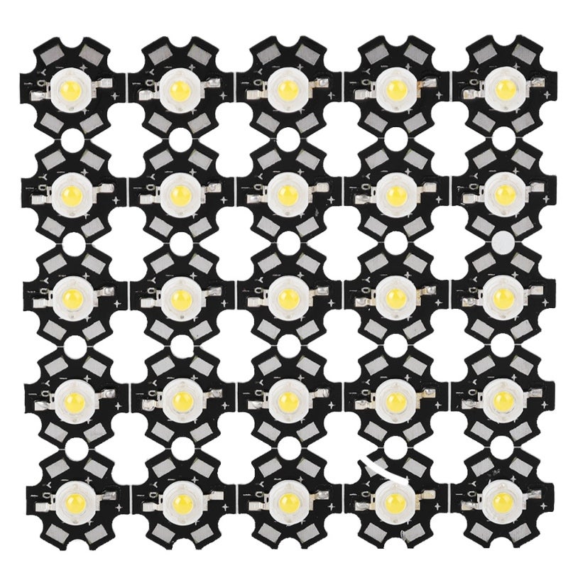 مصباح LED: سطوع عالي وقوة منخفضة - ركيزة ألومنيوم بعمر طويل ومقاوم للصدمات ومصباح يبدأ فورًا للمرور والمناظر الطبيعية والإضاءة الداخلية - Image 1