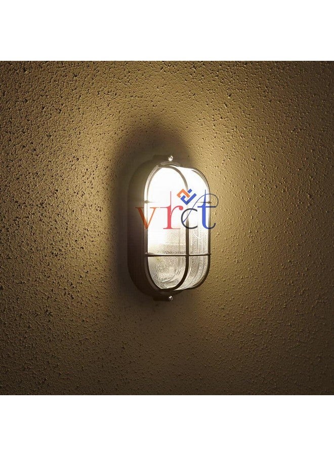 VRCT Plastic Waterproof Outdoor Bulkhead Small Light | Exterier Wall Light Lamp For Offices/Home (Cool White, Set Of 2) - Image 4