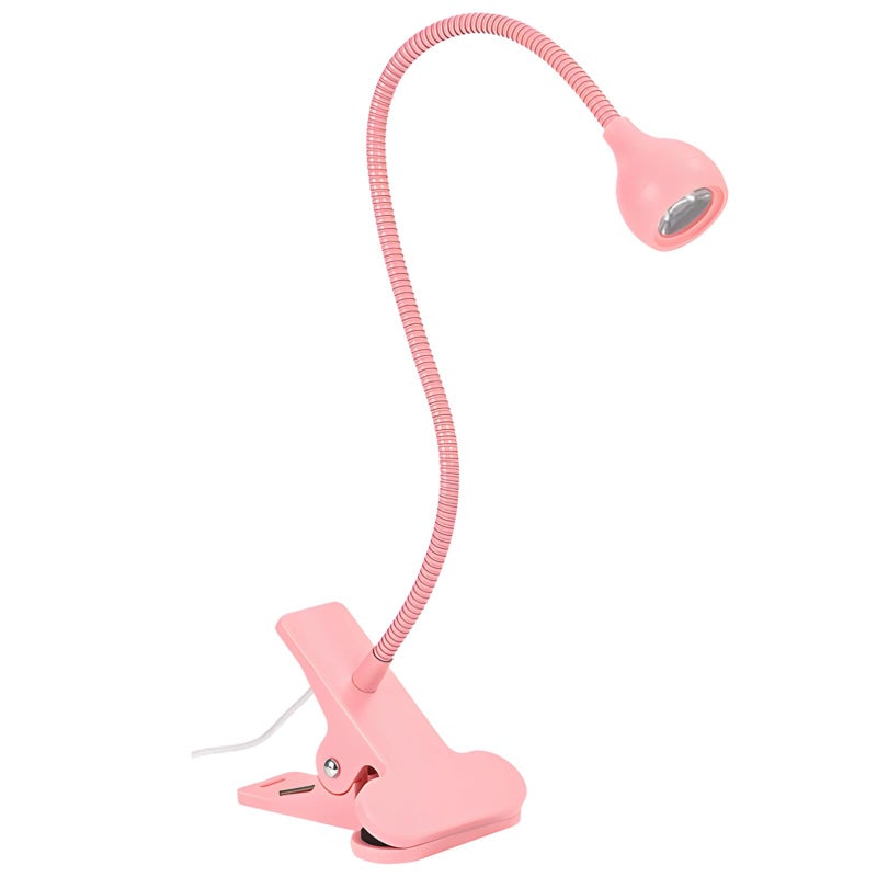 Adjustable Neck USB Powered Clip On Nail Lamp for Home Manicure - Image 4