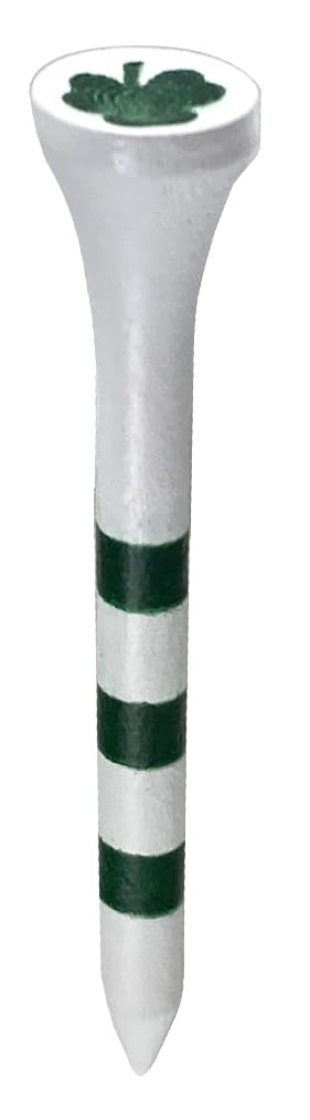 PrideSports 3-1/4" Shamrocks Tees, Green - Image 2