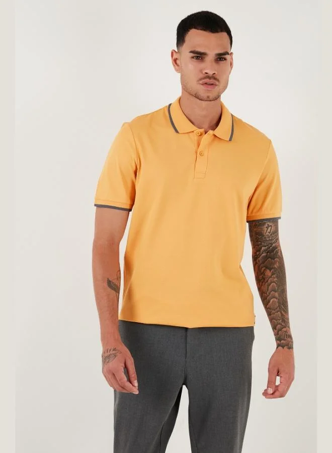 Buratti Buratti Cotton Regular Fit Polo Neck T Shirt Men's Polo Neck T Shirt 5902063