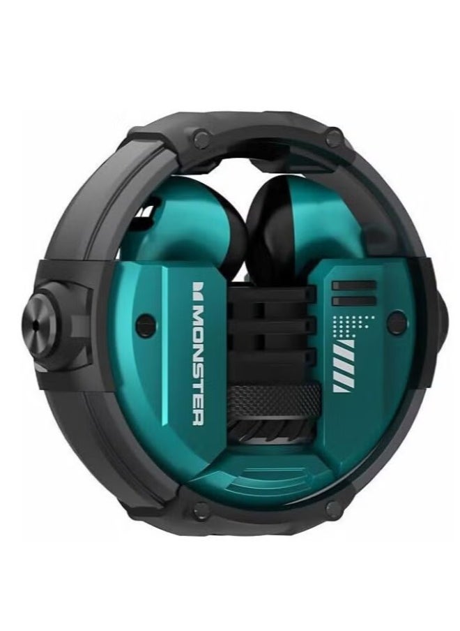 Monster MONSTER AirMars XKT10 Wireless Gaming Headphones, Green  - Image 1