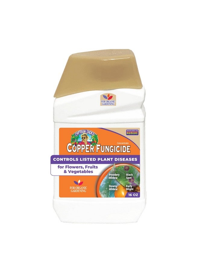 Bonide Captain Jack Copper Fungicide 16 Oz Concentrated Plant Disease Control Solution For Organic Gardening - Image 1